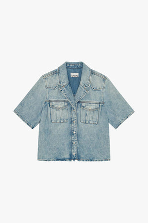 Soft Rigid Denim Shirt