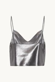 Metallic Crop Top