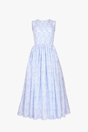 Checks Maxi Dress