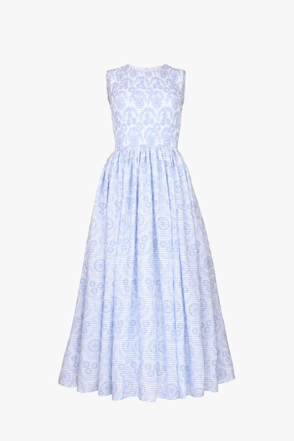 Checks Maxi Dress