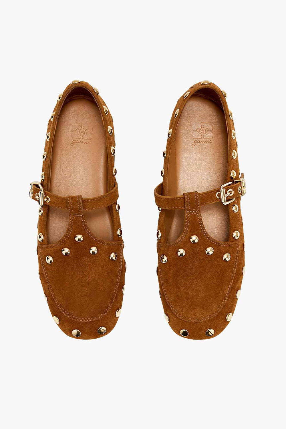 Mary Jenny Studs Suede
