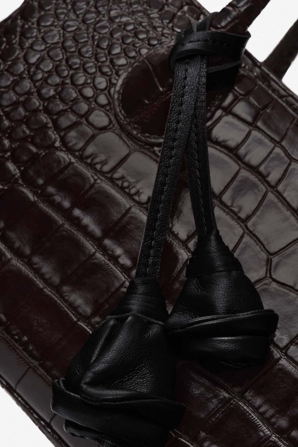 Brigitte Bag Regular Leather Croco