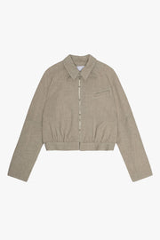 Light Melange Suiting Short jacket