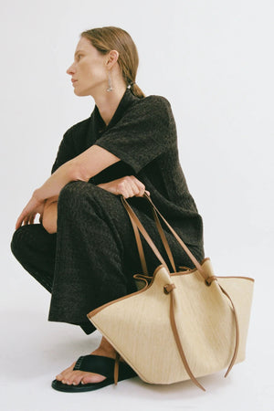 Large Mochi Woven Raffia