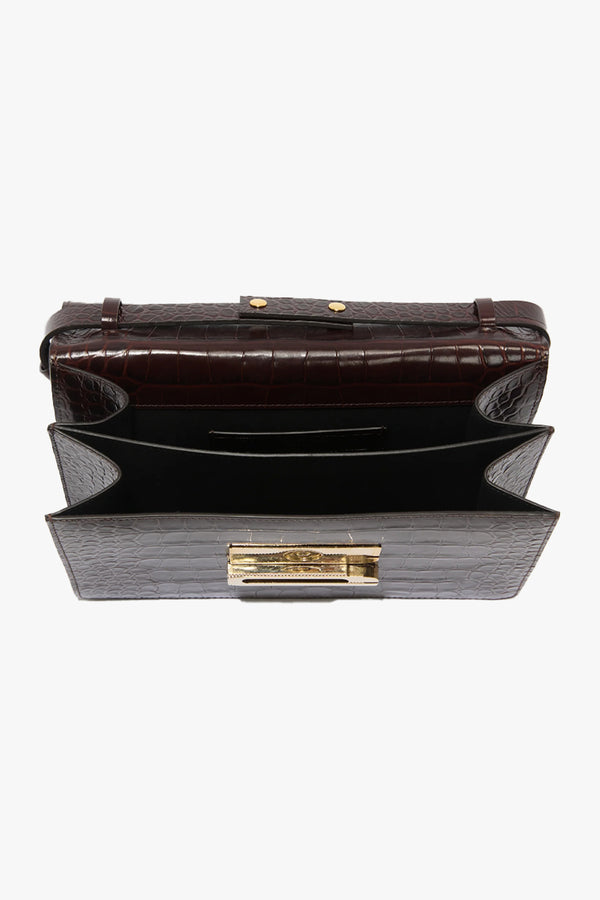The Dorian Bag Embossed Croco