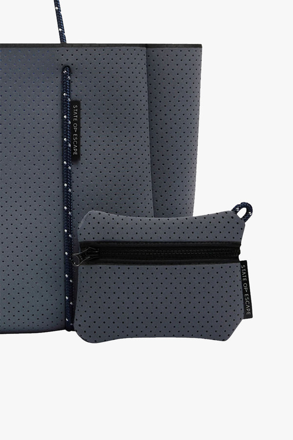 Flying Solo Pewter Navy