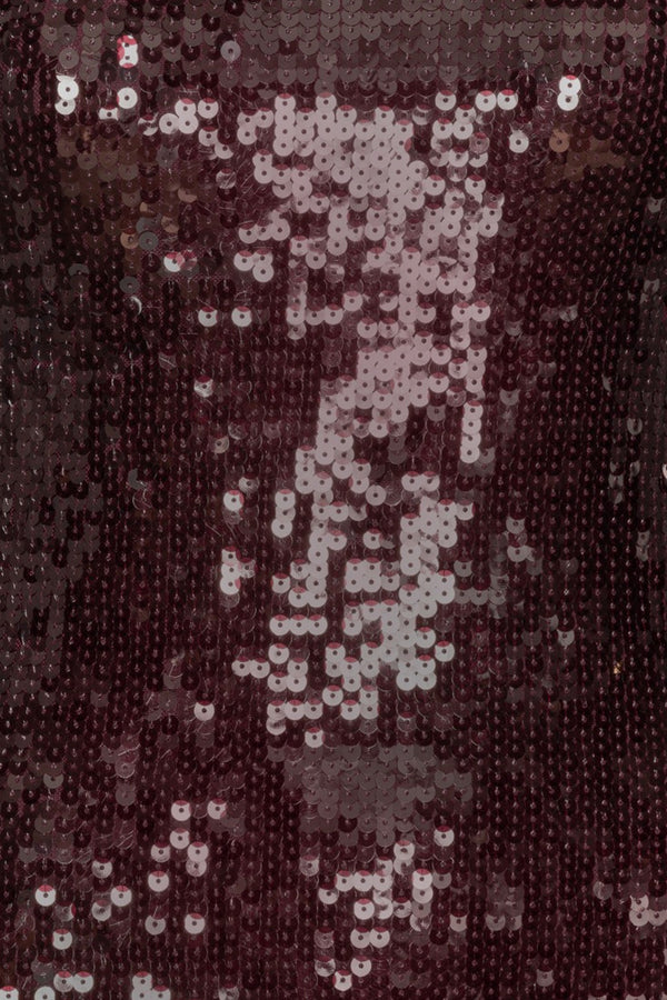 Sequins Ls Mini Dress