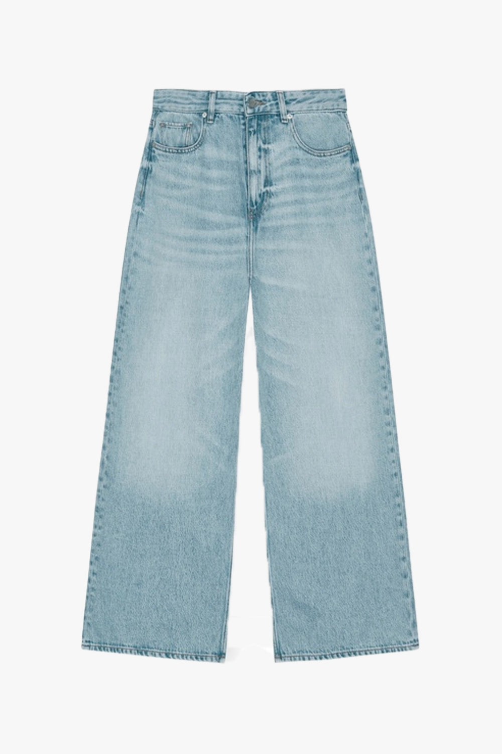 Soft Rigid Denim Baggy Jeans