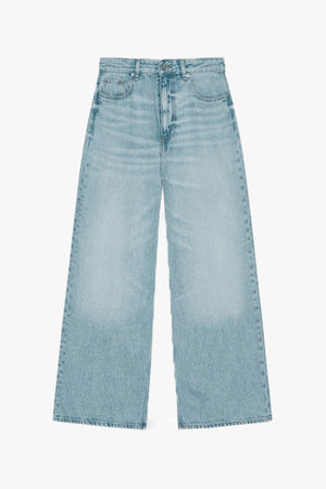 Soft Rigid Denim Baggy Jeans
