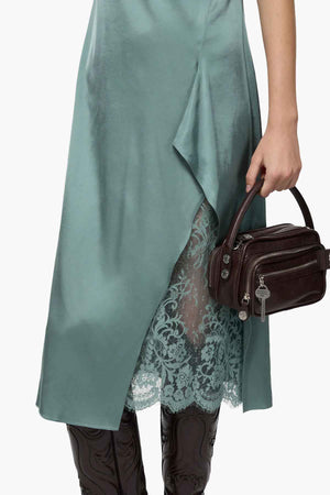 Silk And Lace Dress