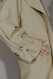 Wool Blend Trenchcoat