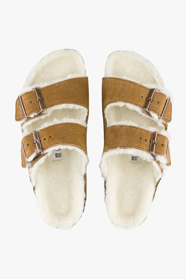 Arizona Shearling Suede Leather/Fur