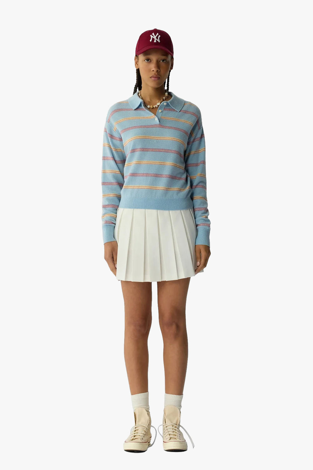 Collegiate Stripe Polo