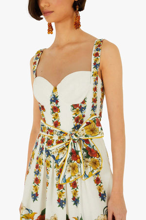 Tropi off-White Mini Dress