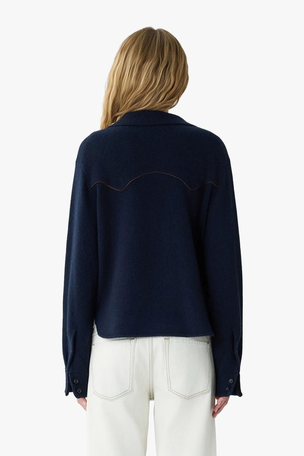 Cropped Western Shirt