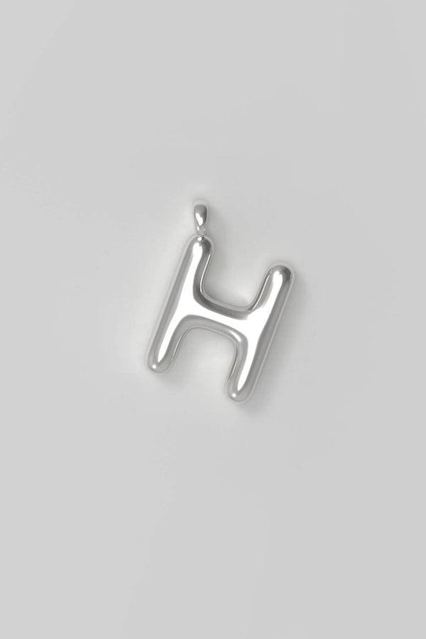 Letter charm Small H