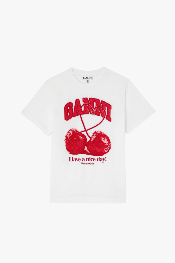 Cotton Jersey Cherry With Caviar