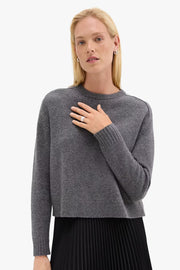 Cropped Crewneck Cashmere