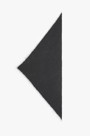 Wool Lace Triangular Scarf
