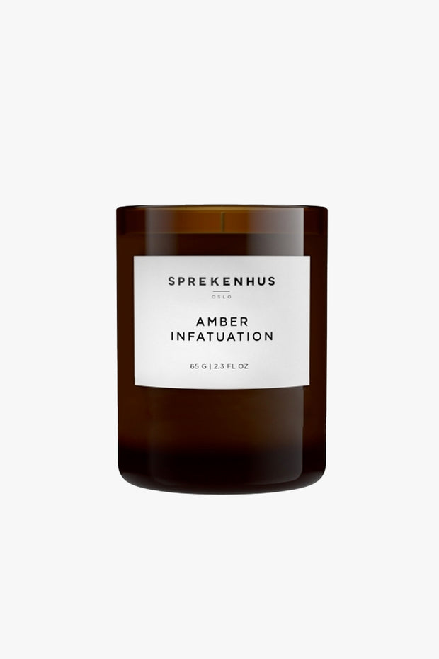 Travel Candle: Amber infatuation 65g