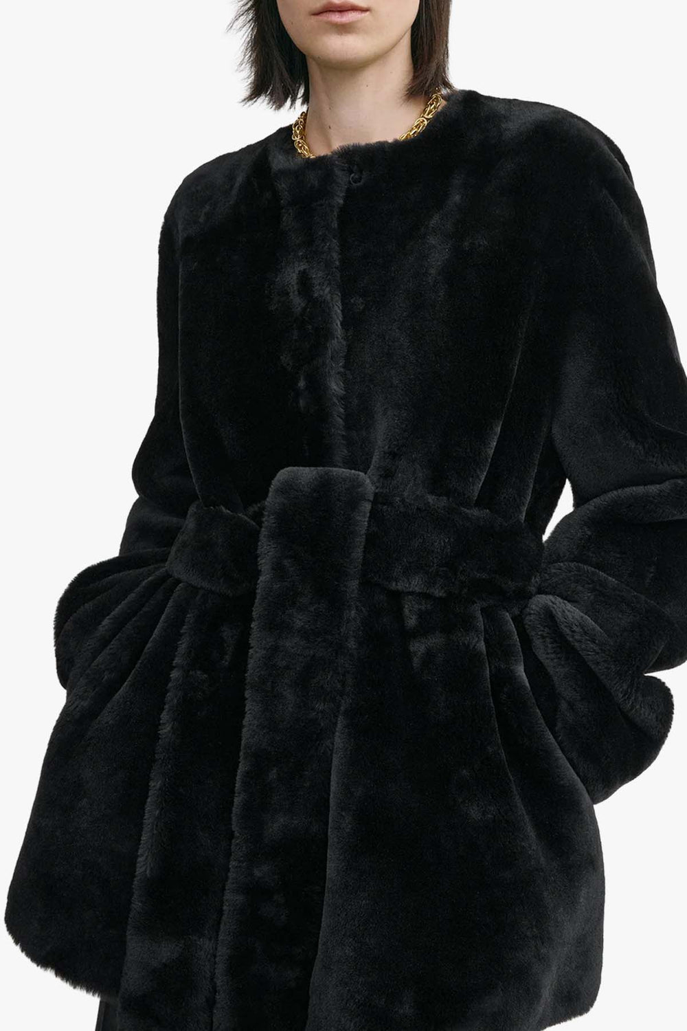 Plush Shearling Jacket