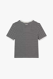 Ritz Women's Striped Baby Tee