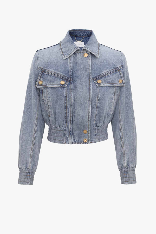 Denim Bomber Jacket