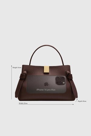 Gyoza Mini Pebble Grain Leather