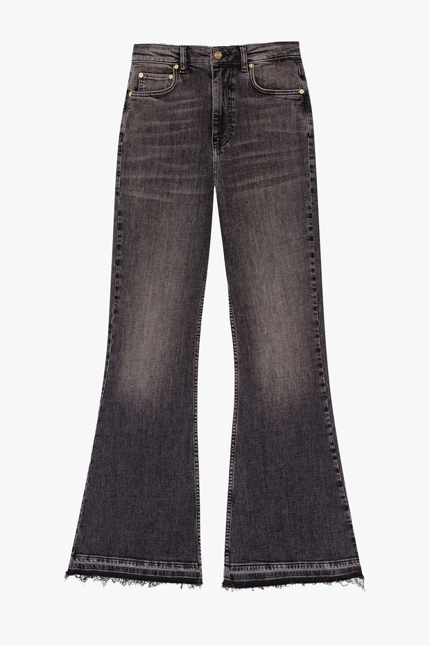 Tint Edge Denim Flare Jeans HW