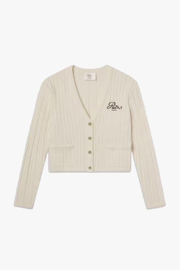 Ritz Women's Paris Cable Knit Cardigan