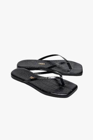 Square Toe Lily Croc