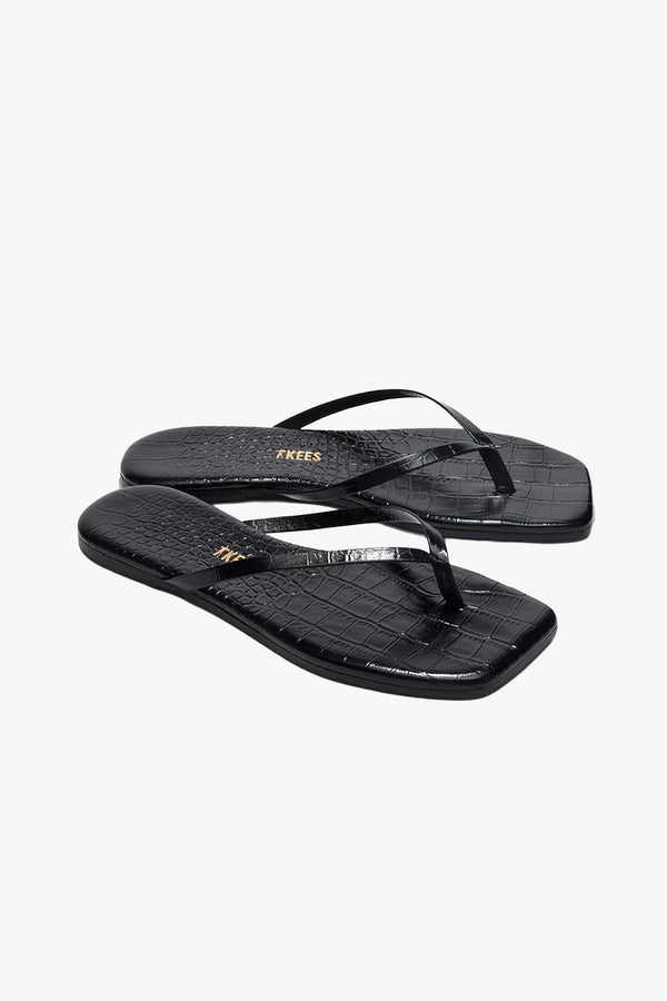 Square Toe Lily Croc