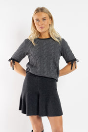 Cashmere Mix Mini Skirt