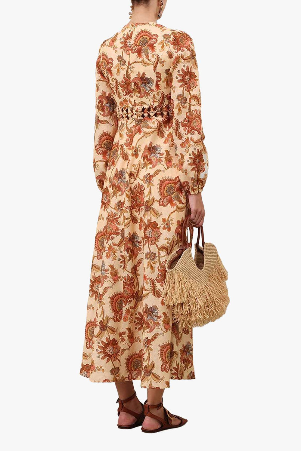 Aster Long Sleeve Midi Dress