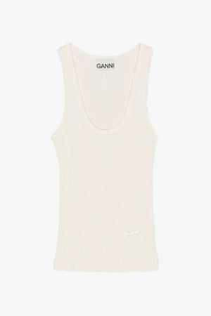Heavy Rib Jersey Tank Top