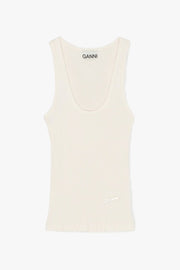 Heavy Rib Jersey Tank Top