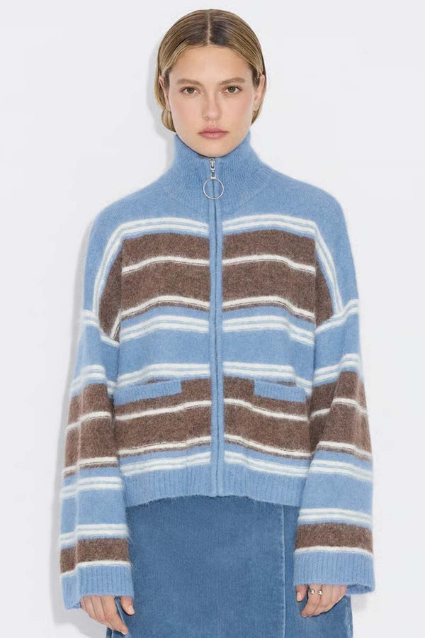 Tine Stripe Cardigan