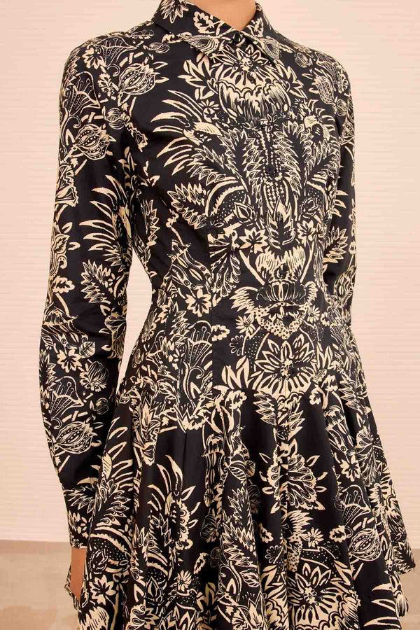 Taliah Long Sleeve Mini Dress