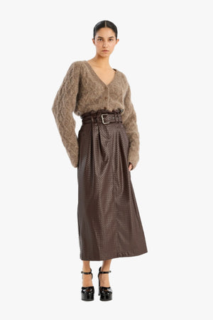 Fluffy Knit Cardigan