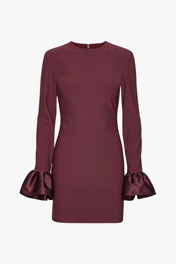 Frill Sleeve Mini Dress