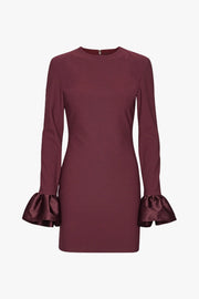 Frill Sleeved Mini Dress