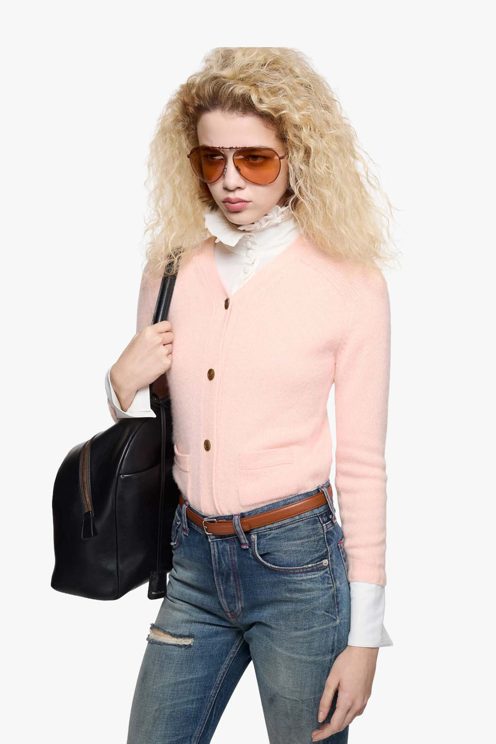 Round Neck Cardigan