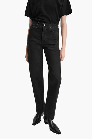 Twisted Seam Denim Full Length