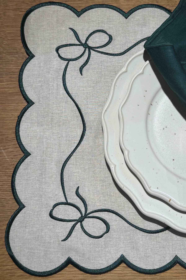 Bow Placemat Set Of 2