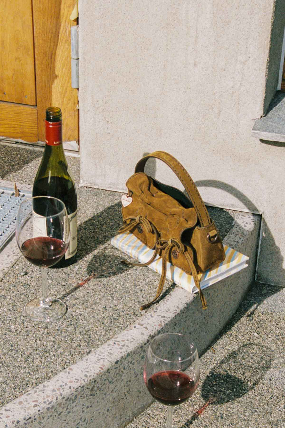 Multipocket Micro Crossbody Suede