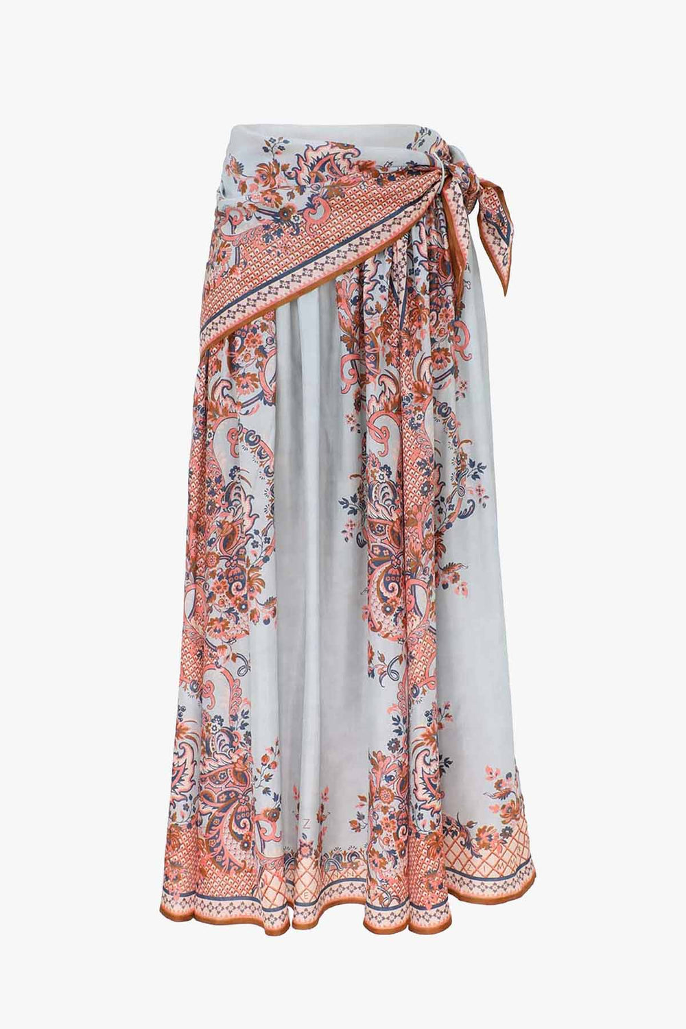Aster Scarf Midi Skirt