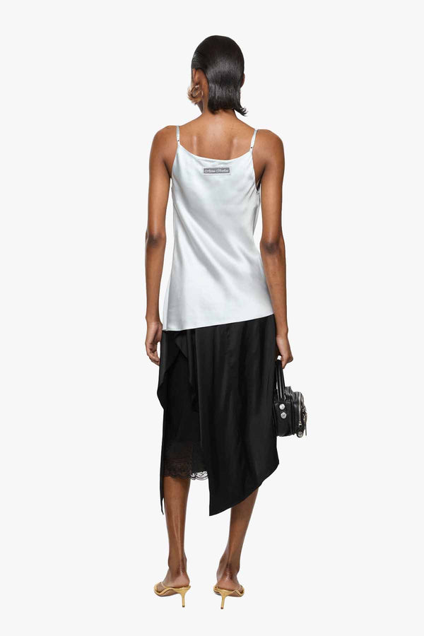 Silk Strap Top