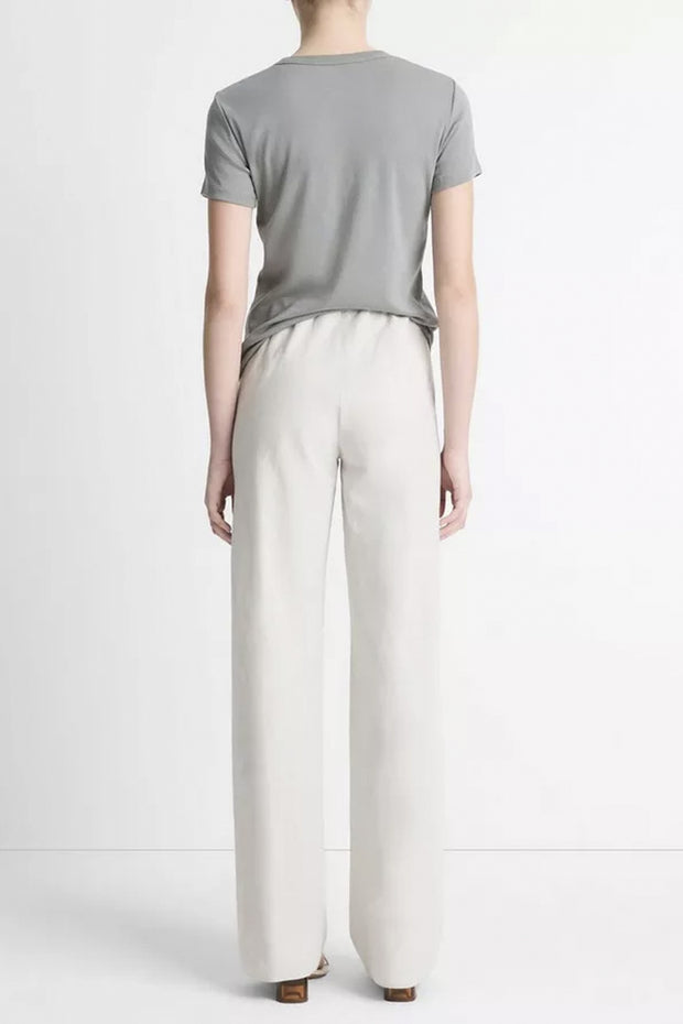 High Waist Cotton Bias Pant