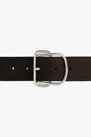 Swirl Suede Belt