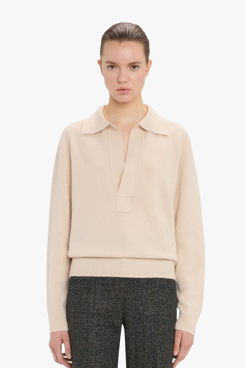 Polo Collar Jumper